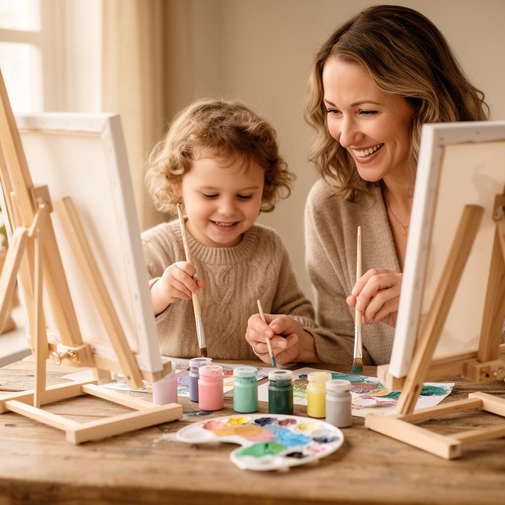 Pintura em Tela + Filhos